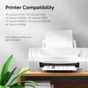 05A Toner Cartridge High Yield Compatible for HP CE505A Replacement for HP P2035 P2035N 2035N P2055DN 2055DN P2030 P2050 P2055X P2055D Printer (2 Black)