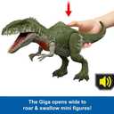 Jurassic World 2-Pack Of Dinosaur Figures Giganotosaurus & Therizinosaurus, Attack Actions