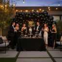 Balloon Garland Arch Kit  146 Pcs Black Balloons for Baby Shower, Birthday, Gender Reveal, Wedding Party  DIY Kit by Vellax