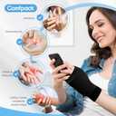 Comfpack Hand Ice Pack Gloves for Arthritis, 2PCS Wearable Thumb Ice Pack Wrap, Hot Cold Compress Wrist Cold Pack Wrap for Carpal Tunnel Relief, Pain Relief for Tenosynovitis, Swelling, Surgery