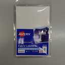 Avery No-Iron Fabric Labels, 1/2" x 1-3/4", Washer and Dryer-Safe Waterproof Labels, Non-Printable, 54 Total (40720)