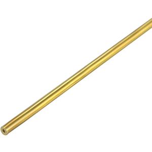 uxcell 0.3mm x 0.9mm x 500mm Brass Pipe Tube Round Bar Rod