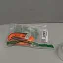 Heavy Duty Dog Leash, 4-6FT Shock Absorbing Dog Leashes with Traffic Handle and Comfortable Padded Handles, Advanced Easy Metal Clip, No Pull Reflective Leash for Medium Large Dogs that Pull (Orange)