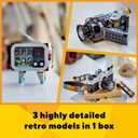 LEGO Creator 3 in 1 Retro Camera Toy, Transforms to Retro Video Camera or to TV Set, Photography Gift for Boys and Girls Ages 8 Years Old and Up Who Enjoy Creative Play, 31147, Medium