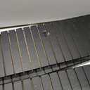 Wesiti 6 Pcs Wooden Name Badge Holder ID Badge Tray Organizer Name Tag Holders Note Card Organizer Plate Table Holders Sign Decor for Office Business, 23.62 x 3.5 x 0.75 Inch(Black)