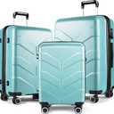 Luggage Sets 3 Piece with Spinner Wheel, Hardside Suitcase Set with TSA Lock, Expandable Lightweight Travel Luggage for Men and Women