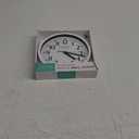 La Crosse 404-3020W 8-inch Basics Quartz Analog Wall Clock - White