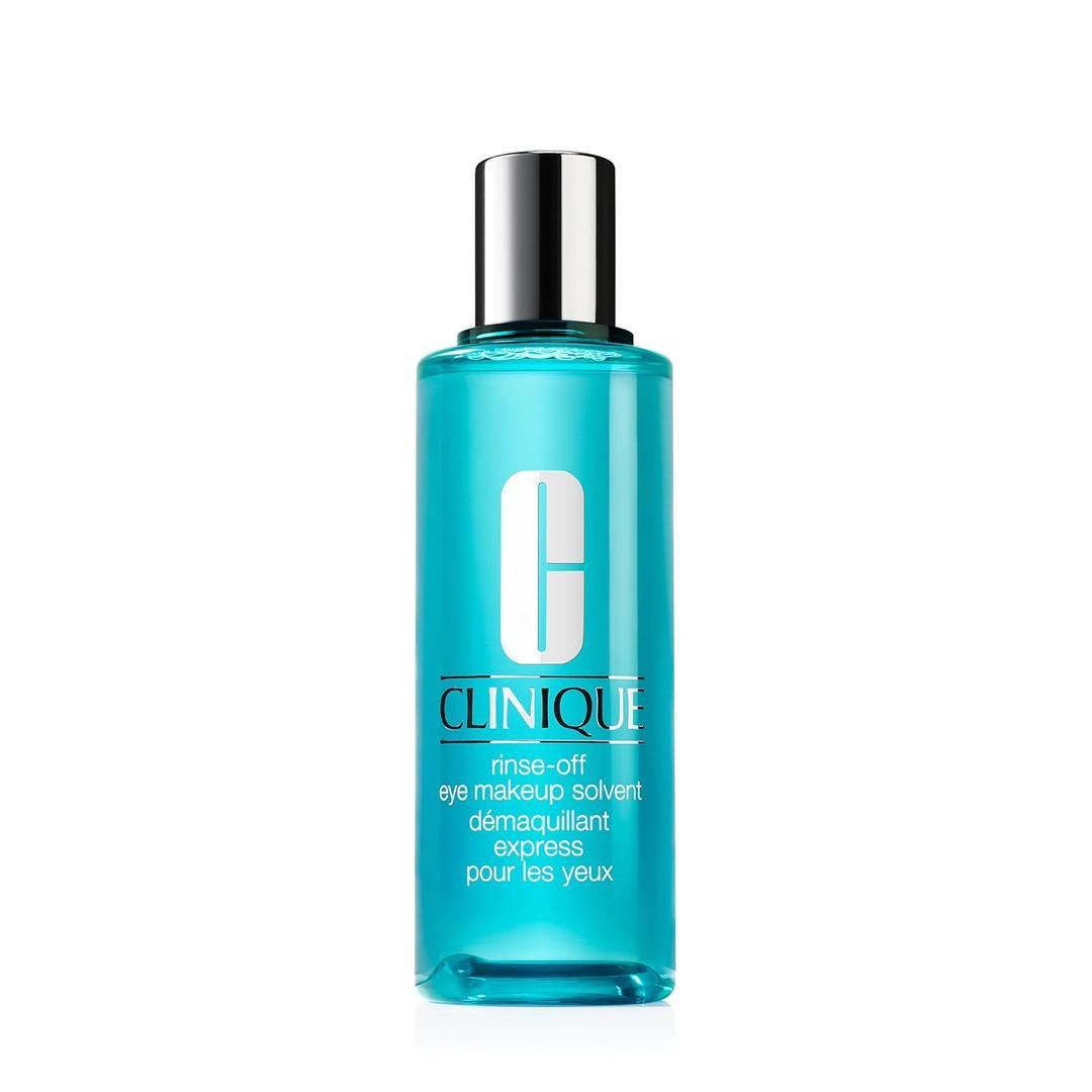 Clinique Rinse-Off Oil Free Eye Makeup Remover Solvent | Safe For Sensitive Skin, 4.2 Fl Oz Clinique Rinse-Off Oil Free Eye Makeup Remover Solvent | Safe For Sensitive Skin, 4.2 Fl Oz