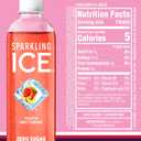 Sparkling Ice Pink Variety Pack, Flavored Sparkling Water, Zero Sugar, and Vitamins and Antioxidants, 17 fl oz, 12 count (Black Cherry, Peach Nectarine, Coconut Pineapple, Fruit Punch)
