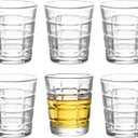 Regal Trunk - Shot Glasses Set of 6 (2oz) - Tall Shot Glasses - 6 Shot Glass Set - Caballitos Tequileros - Shot Glass 2oz - Double Glasses for Alcohol - Concertina