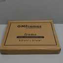 GraduationMall 8.5x11 Diploma Frame with Black over Gold Mat or Display 11x14 Certificate without Mat,Solid Wood & UV Protection Acrylic,Glossy Black Finish with Gold Trim,2 Pack