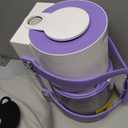 oneisall Dog Grooming Vacuum, Pet Grooming Vacuum with Clipper Nail Grinder, 1.5L Dust Cup Dog deshedding Vacuum Brush with 7 Pet Grooming Tools for Shedding Pet Hair, Home Cleaning(Purple)