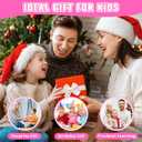 Kids Piano Musical Toys - 5 in 1 Wooden Music Instruments Montessori Toys for Baby Toddler, Sensory Toys with Drum Xylophone, Preschool Educational Toys, Birthday Gifts for Girls Boys Pink