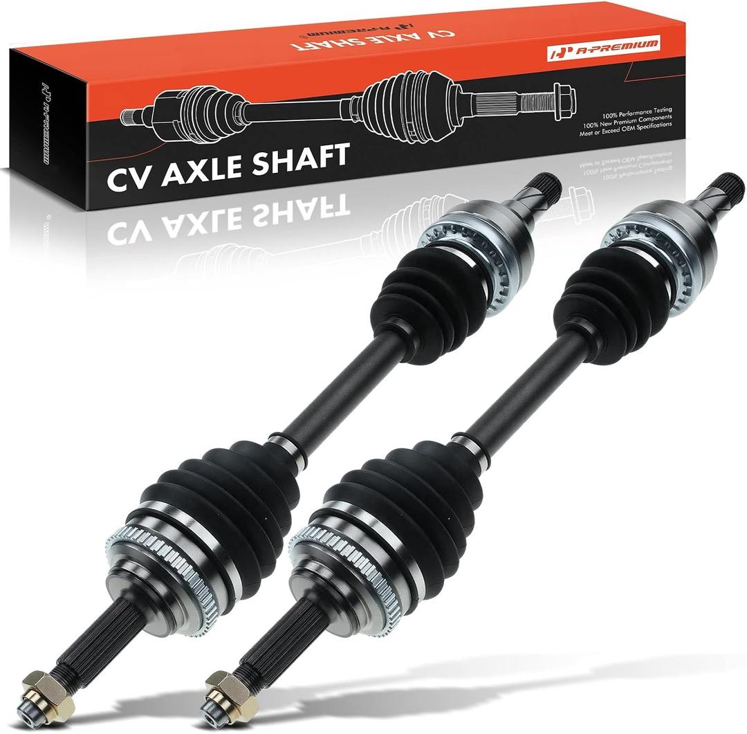 A-Premium Pair (2) Front CV Axle Shaft Assembly Compatible with Chevrolet Aveo 2009-2011, Aveo5 2009-2011 & Pontiac G3 2009, Driver and Passenger Side, Replace# 96348788, 96348789