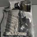 AMZCHEF Coffee Grinder, Burr Coffee Bean Grinder for Home Use with 48 Precise Grind Settings, Detachable Funnel Stand for Espresso, LED Control Panel, Anti-static Design, Silver