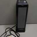 Lasko Oscillating Ceramic Tower Space Heater for Home with Overheat Protection, Adjustable Thermostat, and 2 Speeds, 15.7 Inches, Black, 1500W, CT16450