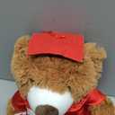 Foilswirl Graduation Bear 2026 with Gown Cap Tassel 14 Red Graduation Stuffed Animal Plush Bear Toy for Class of 2026 Prek Preschool Kindergarten High School College Graduate Gift
