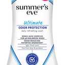 Summer's Eve, Ultimate Odor Control, Feminine Body Wash with Boric Acid, Removes Odor, Feminine Wash with pH Balance, 15 Fl Oz