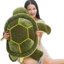 Sea Turtle Stuffed Animal Plush Pillow,Tortoise Plush Toys Doll Gifts for Kids,Girls, 23.6 inch