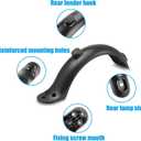 Rear Mudguard Scooter Fender Bracket Scooter Replacement Accessory Support Mudguard Bracket Fender Compatible with Xiaomi 1S / M365 / Pro