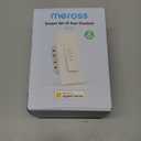 meross Smart Ceiling Fan Control and Dimmer Switch, Supports Apple HomeKit, Alexa, Google & SmartThings, 2.4G Wi-Fi Fan and Light Switch Combo, 4 Fan Speed, Neutral Wire Needed, Single Pole, 2 Pack