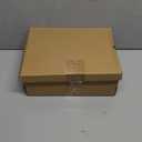 Women's Platform Fuzzy Cozy Slippers Genuine Suede Water Resistant Winter Platform Mini Boots with Memory Foam and Faux Fur Lining Comfy Fuzzy Clogs (7.5, Brown)