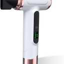 Vikye Cordless Hair Dryer,15000mAh Rechargeable Hair Dryer,3 Adjustable Cold Hot Wind,200W Battery Operated Hair Dryer for Travel Camping