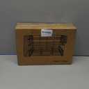 OPNICE Desk Organizer, 4-Tier Desktop File Organizer with Drawer and 2 Pen Holders, Office Desk Accessories, File Sorters, Workspace Organizers for Office Supplies(Black)