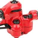 Rear Wheel Disc Brake, Metal Compact Disc Brake for 365 Electric Scooter Brake Calipers (Red)