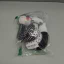 XIXILAND Baby Spiral Plush Toys, Black and White Baby Car Seat Toys, High Contrast Infant Newborn Toy 0-6 Months for Stroller Crib Mobile, Sensory Toy Best Gift for 0 3 6 9 12 Months Boys Girls