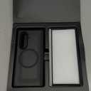 TORRAS Upgraded Magnetic Shockproof for Samsung Galaxy Z Fold 7 Case with Screen Protector, Fit for MagSafe, 4X Military Grade Hinge Protection, Translucent Slim Case for Samsung Z Fold 7, Black