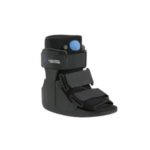 United Ortho USA14111 Short Air Cam Walker Fracture Boot, Extra Small, Black