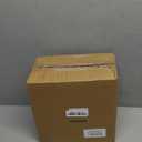 Roowest 3 Pcs Gingerbread House Decor with Tree Theme Ceramic Gingerbread Village House with LED Light 8, 6, 4inch Christmas Tree Decor Tabletop Figure for Indoor Festive Holiday or Party