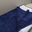 Yeaban Bathroom Runner Rug 24 x 60 Inch  Thick Chenille Long Bath Mat | Absorbent and Washable Extra Large Bath Rug Non-Slip, Plush Runner Rug for Bathroom, Shower, Sink - (Royal Blue)