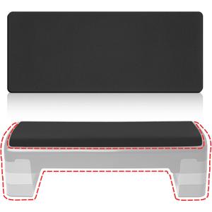 Aerobic Exercise Step Platform Thick Mat (Not Included Step Platform) Turn Your Stepper Step Platform into a Comfortable Weight Bench for Yoga Cushion for Your Knees, Wrist Protection (35 x 13 Inch)