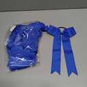 DEEKA Royal Blue 16 PCS Collegiate Style Cheer Bows - Handmade Bows for Girls Teens Softball Cheerleader Sports (5.5 x 9 Inch(Pack of 16))