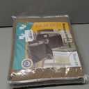 Ruaozz 100% Waterproof Recliner Chair Cover Non-Slip Oversized Reclining Cover for Large Recliner Chair Washable Chair Seat Cover with Elastic Straps for Kids, Dogs, Pets (Light Brown, 28'')