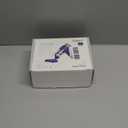 JONYJ Handheld Car Vacuum Cleaner, 16000PA Hand Held Vacuum Portable Cordless, 2 in 1 Air Duster and Vacuum Cleaner with LED Light, Multi-Nozzles, 120W High Power Mini Vacuum for Home, Pet, Office (Blue & Gold)