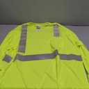 White Knight Safety Shirt High Visibility Reflective Yellow Long Sleeve 2XL