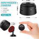 1080P Security Cameras - Indoor Camer - WiFi Wireless Cam- Home Camer for Pet/Baby - with Night Vision - -Motion Detection Surveillance Cameras