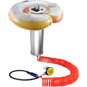 Scuba Diving Ventilator System, Portable Lungs Tankless Underwater Breathing Device with 50FT Long Tube, High-Flow Rechargeable Air Compressor for Snorkeling, Recreational Diving & Fishing