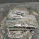 200 Pcs Book Themed Bridal Shower Party Decorations White Floral Paper Plates and Napkins Tableware Set for Girls Women To Be Engagement Wedding Bridal Shower Party Supplies Serves 24