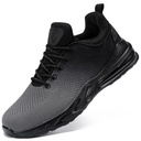 LARNMERN Mens Non Slip Work Shoes Slip On Water Resistant Walking Sneakers Zapatos Trabajo Waterproof Food Service Chef Kitchen (8.5)