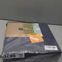 Bumusty Large Cork Board 48" x 36" Alternative - 12 Pack Felt Wall Tiles with 70 Safe Removable Adhesive Tabs, 30 Pushpins, Cork Boards for Walls Pin Board Bulletin Board Office Decor (Navy Blue)