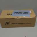 2 Packs Ribbed Glass Tumbler with Lid and Straw 16 oz Cute Ice Coffee Cup Set for Smoothie Juice Matcha Tea Latte Cappuccino Espresso Hot Coffe Water Reusable Clear Travel Mug Aesthetic Drinking Mug (Big striped - 2Pcs)