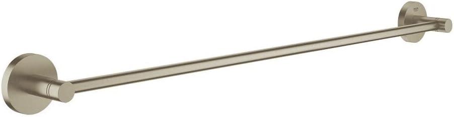 Essentials 24 Inch Towel Bar, Brushed Nickel Infinity