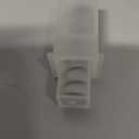 Towel Bar Replacement Rod 24 Inches Adjustable Spring End Wall Mount Replacement Towel Bar for Ceramic Holder Bathroom Kitchen Towels Bars Storage (White Towel Holder)