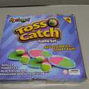 Toss and Catch Ball Set Game Kids Outdoor Toys, 4 Ball, 4 Paddles, Mesh Storage Bag, Adjustable Hand Strap