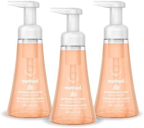 Method Foaming Hand Wash, Sandalwood + Cedar, 10 fl oz, Pack of 2 