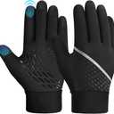 OOPOR Winter Warm Running Kids Gloves - Cold Weather Thermal Bike Snow Ski Sports Mittens medium